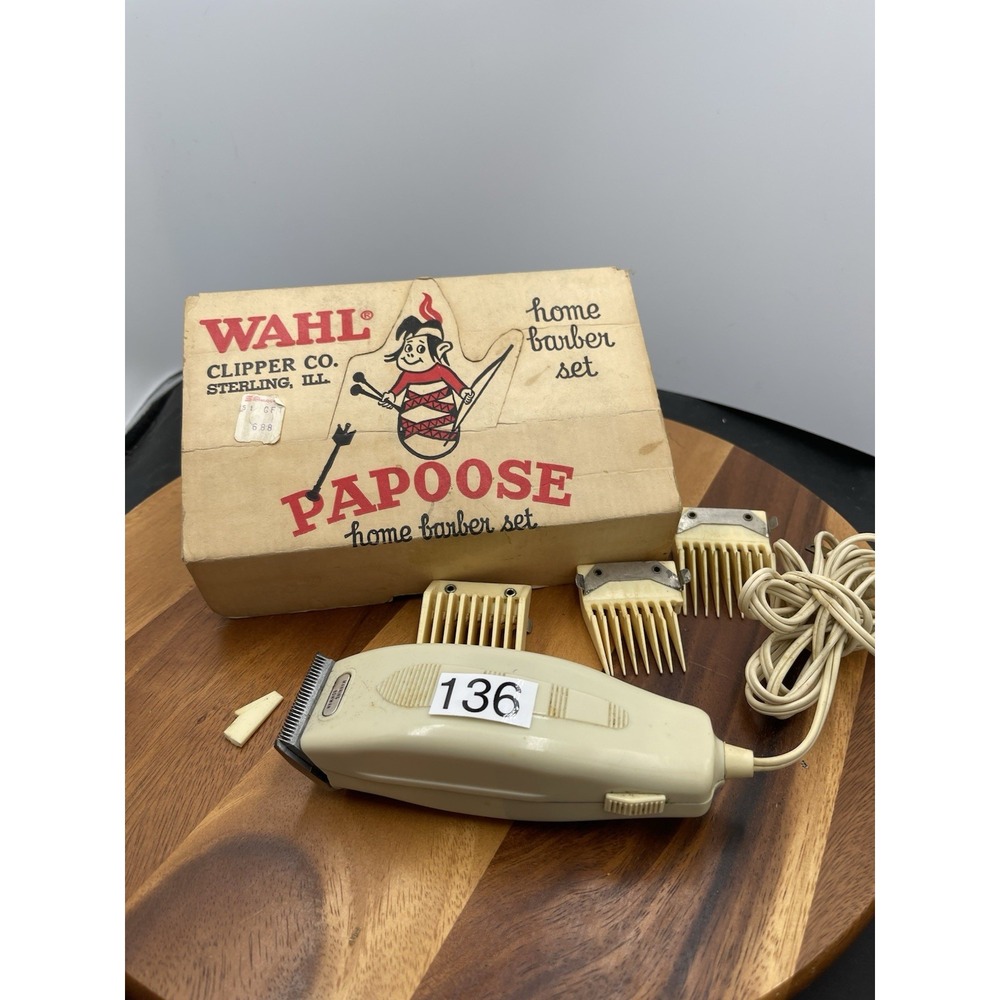 VNTG 1950's Wall‎ Papoose Clipper Set Works